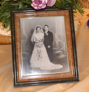 Grandparents' wedding picture